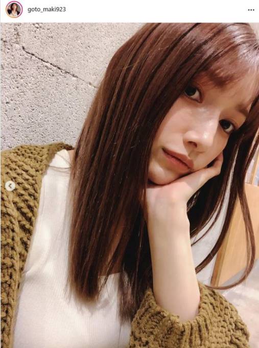 「肩だしにキュン」後藤真希、“オシャレは我慢”な春服SHOTに反響「本当に可愛い」
