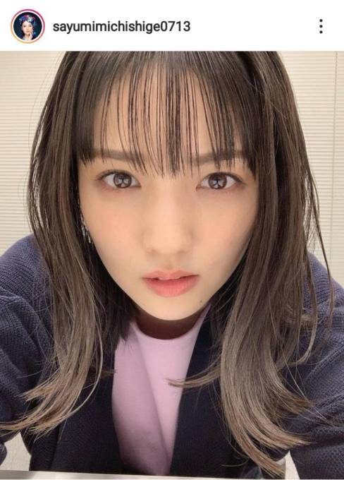 輝くお肌 道重さゆみ ウルウル瞳 のアップshotに絶賛の声 美人感がものすごい ニフティニュース