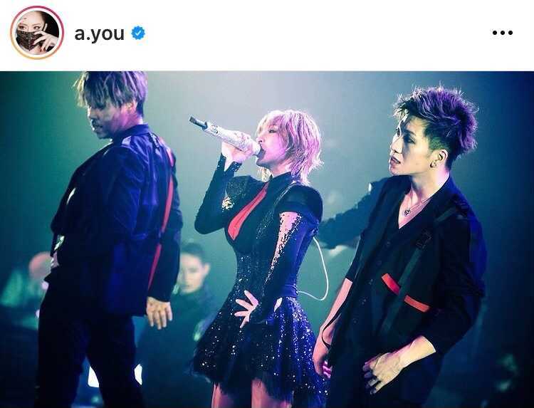 浜崎あゆみ、圧巻のステージSHOT公開「本番ギリギリまで苦戦…」 | E