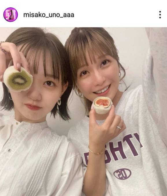 教わることたくさん a宇野実彩子 10歳下 江野沢愛美との2shotに 大好きコンビ 癒されます の声 ニフティニュース