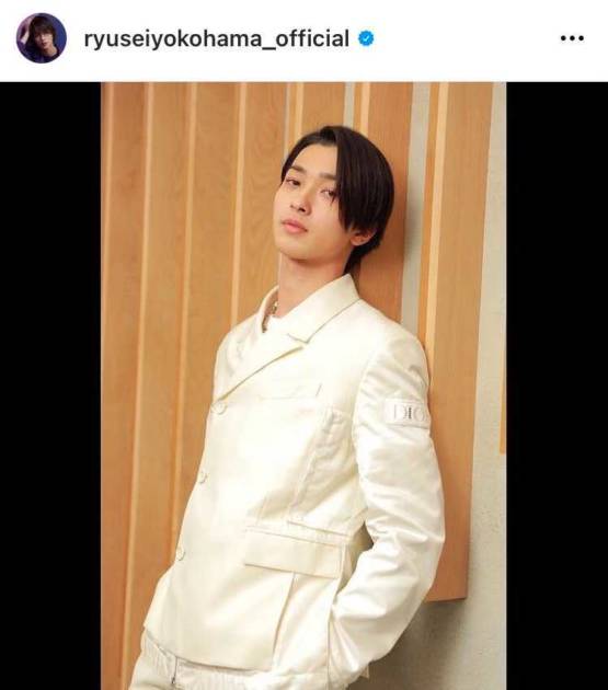 横浜流星 表紙解禁】俳優・横浜流星が新生DIORをまとう | HIGHSNOBIETY.JP