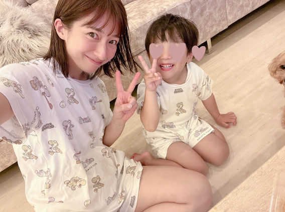 辻希美、三男とのお揃いジェラピケパジャマSHOT&長男に“キュン 辻希美、三男とのお揃いジェラピケパジャマSHOT&長男に“キュン