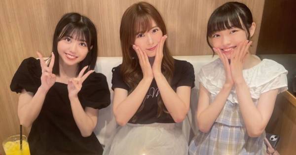 モー娘。生田衣梨奈、山崎愛生＆窪田七海とのお茶会SHOTに反響