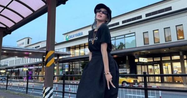 倖田來未、厚底スニーカーがキュートなブラックコーデにファン「可愛