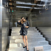 「美脚すぎます」山田優、弾丸で韓国旅行！美スタイルのミニ丈コーデに反響「かっこいー！」