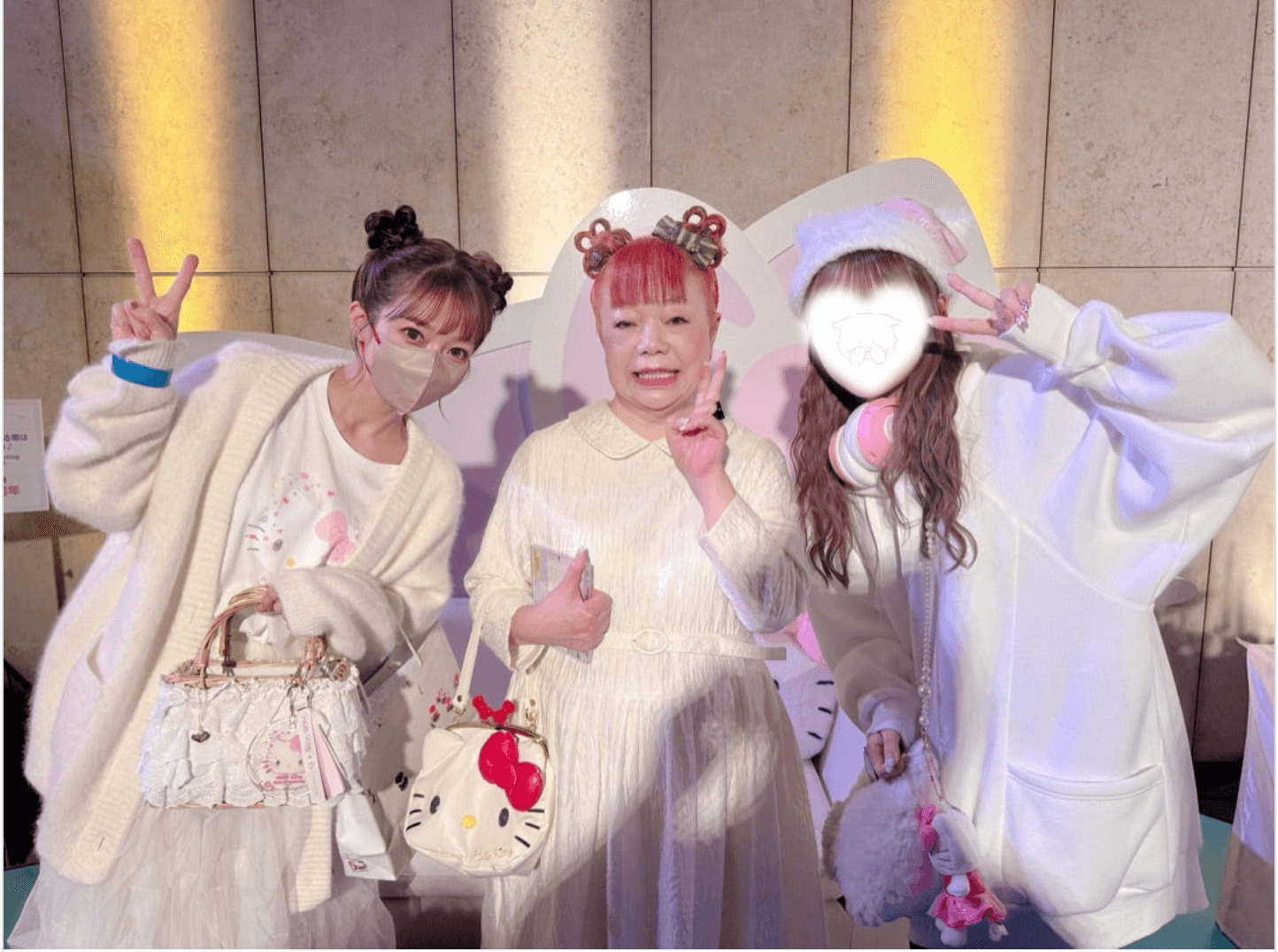 コラボキティ 辻希美 辻ちゃん ロリータ風 ギャル ツインテール