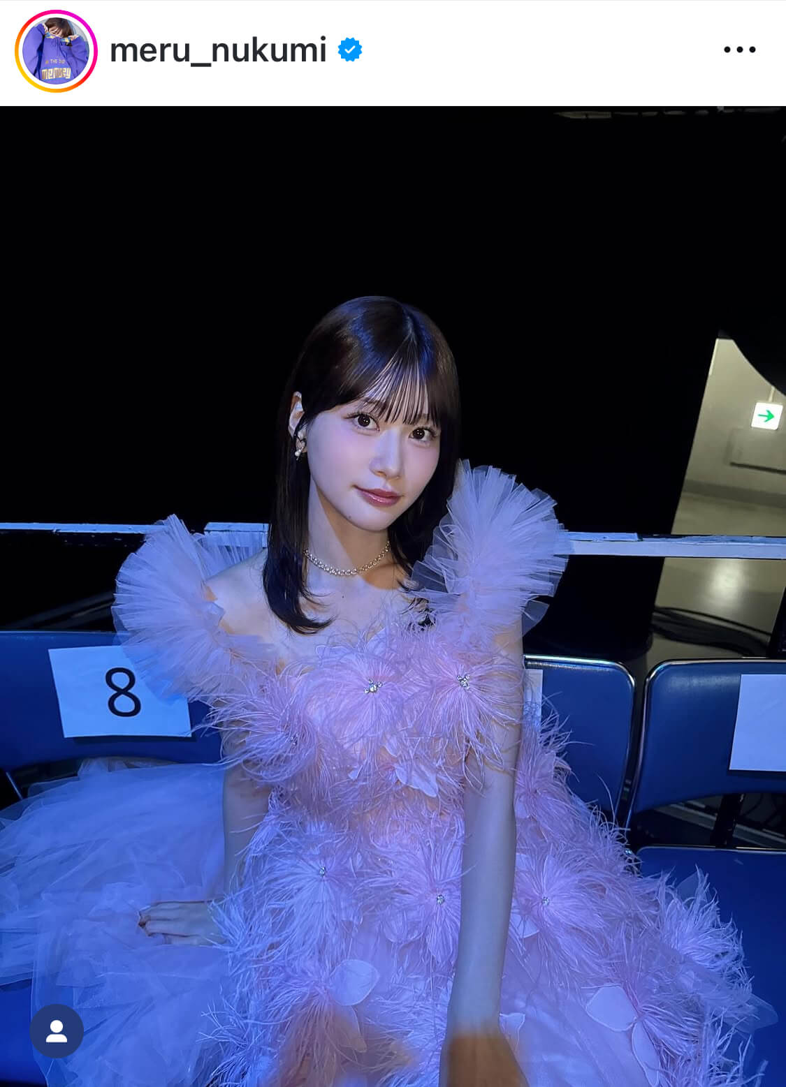 めるる、ふわふわドレスの美麗SHOTに反響「最高にかわいい」「お姫様