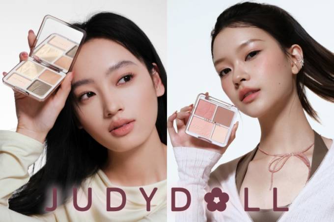 JUDYDOLL、大人気アイテム「メリハリマスターパレット」と「わがままチークハイライター」に新色が登場！