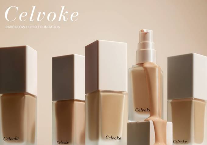 Celvoke、高保湿とカバー力を両立し“生ツヤ”肌を叶える「レアグロウ リキッドファンデーション」が登場
