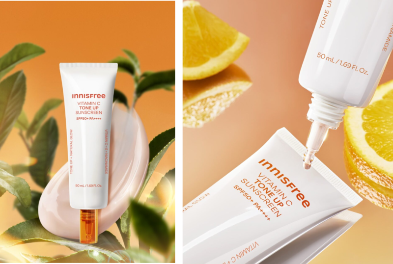 INNISFREE、光老化に着目した日やけ止め「ビタC ブライトニング トーンアップ サンスクリーン」が待望の全国発売！​サムネイル画像!