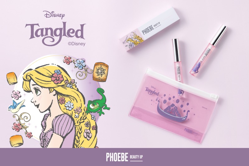 PHOEBE BEAUTY UP、「まつ毛美容液」にラプンツェルが描かれたディズニー限定デザインが登場！サムネイル画像!