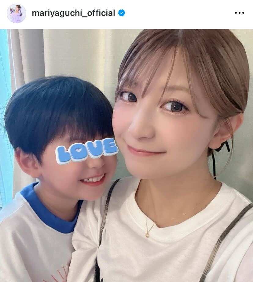 矢口真里、3歳次男は“歌うま画伯”！ほっこりSHOTに反響「センスあるね」「素敵すぎる」