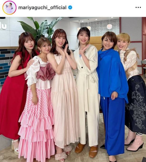 「レジェンド」矢口真里、モー娘。歴代リーダーとの笑顔SHOTにファン大歓喜「全然歳取らない」