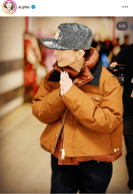 北京公演終了の浜崎あゆみ、充実笑顔のオフSHOTに反響「可愛すぎ」「とっても素敵です」サムネイル画像!