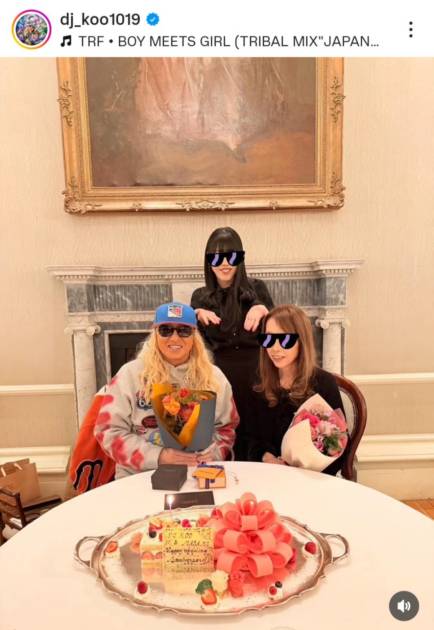 DJ KOO、妻との36回目の結婚記念日を報告！娘からはお祝いの豪華ディナー「感謝しかないです！」サムネイル画像!