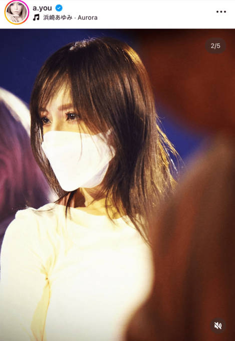 浜崎あゆみ、真剣なまなざしのリハーサルSHOTに「尊敬してます」「カッコイイ」の声