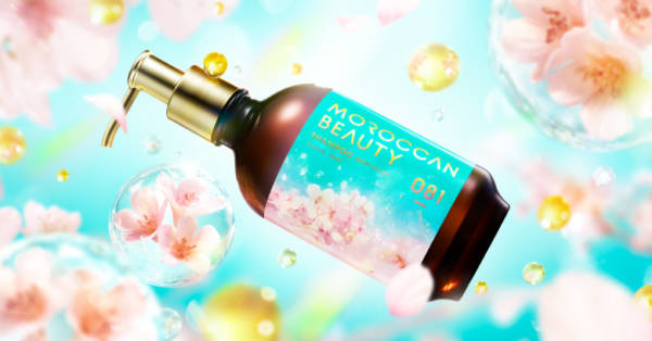 モロッカンビューティ、“香水シャンプー”第三弾！一足早い春をお届け