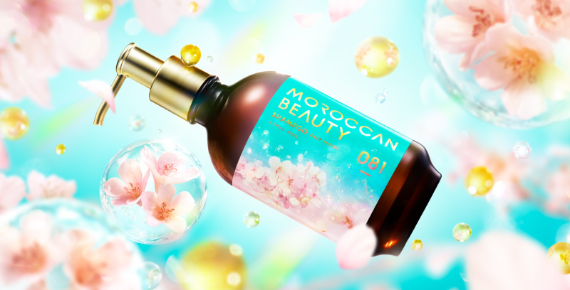モロッカンビューティ、“香水シャンプー”第三弾！一足早い春をお届けする「サクラの香り」が数量限定で登場！サムネイル画像!