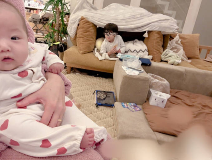 辻希美、連休は子供たちとのんびり！三男＆次女の2SHOT公開「今日は朝から撮影」