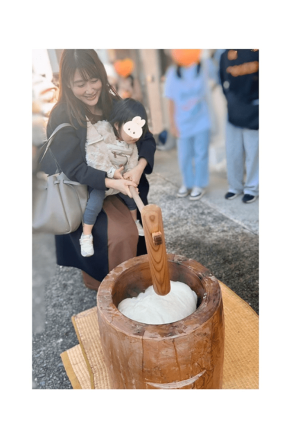 安めぐみ、10歳長女＆1歳次女と“毎年恒例”餅つきへ！母としての想いも「色々な行事に触れさせてあげたい」サムネイル画像!