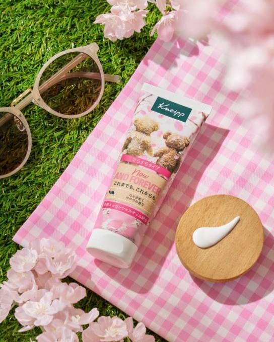 クナイプ、春の香りを手元に！『ハンドクリーム サクラの香り』数量限定発売