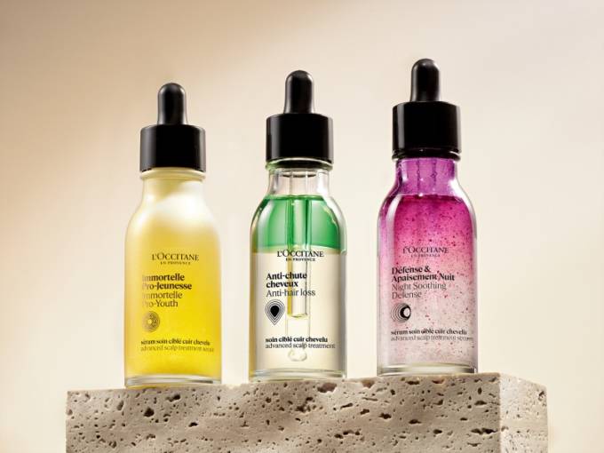 ロクシタン、悩みに合わせて選べる頭皮美容液が新登場