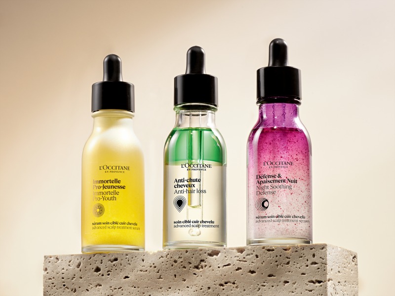 ロクシタン、悩みに合わせて選べる頭皮美容液が新登場サムネイル画像!