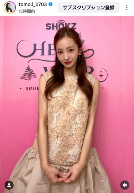 板野友美、ほっそり美腕際立つノースリワンピSHOTに反響「めっちゃ可愛い」「お綺麗です」サムネイル画像!