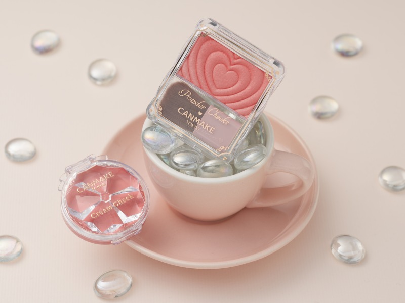 CANMAKE、人気のハート柄チーク「パウダーチークス」から新色登場！サムネイル画像!