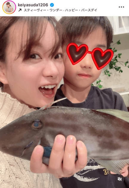 保田圭、息子＆愛犬の誕生日SHOTを公開「家族でお祝い」「良いお誕生日になりました」サムネイル画像!