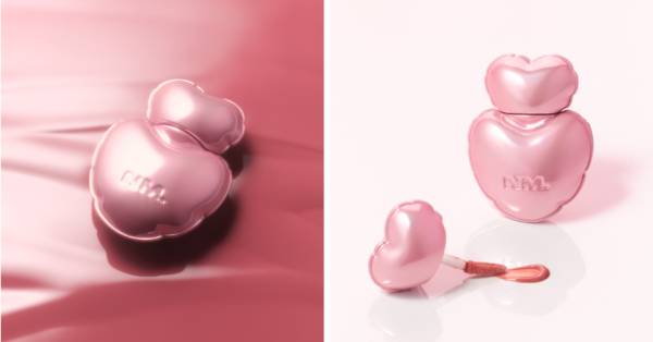 NAMING.、ツヤと立体感を宿すメタリックピンクの新作ハートグロスが