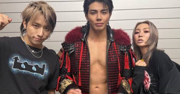 倖田來未、夫・KENJI03＆武知海青との3SHOTに「みんなかっけぇ」「推し