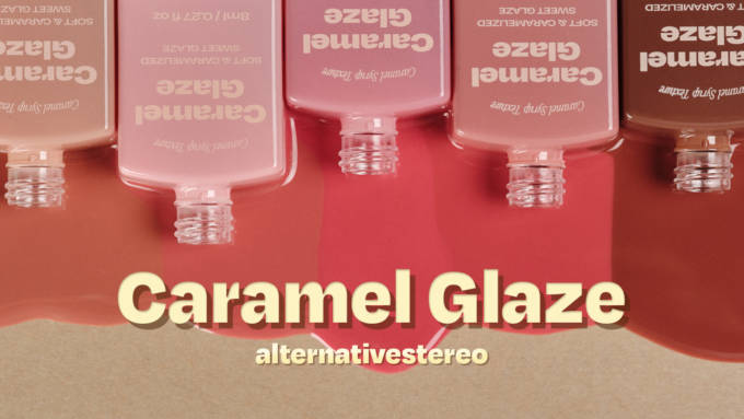 オルタナティブステレオ、とろける唇へ「リップポーション キャラメルグレーズ」待望の日本上陸