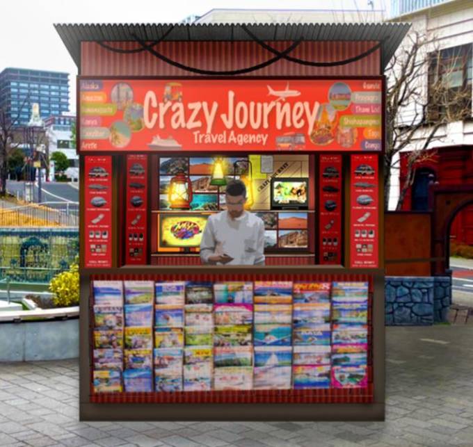 人気番組『クレイジージャーニー』の旅行代理店が赤坂に3月13日～17日の期間限定オープン