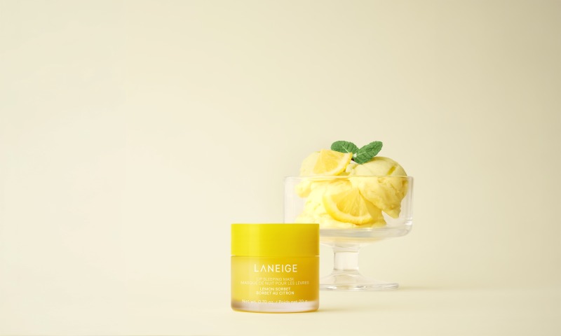 LANEIGE、爽やかなレモンシトラスの「レモンソルベ」リップマスクが春夏限定で登場サムネイル画像!