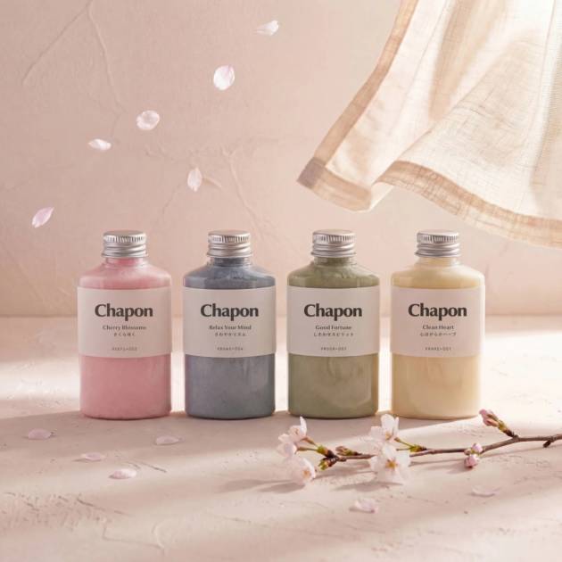 Chapon、春の香りを楽しむ入浴剤セット「やわらかな春風」販売開始サムネイル画像!