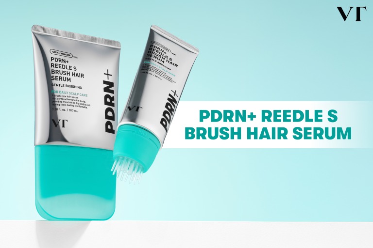 VT COSMETICS、ブラシ一体型で頭皮ケアが叶う「PDRN＋ リードルS ブラシヘアセラム」登場