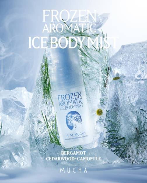 MUCHA、冷感と香りで涼をまとう「アイスボディミスト フローズンアロマティック」発売