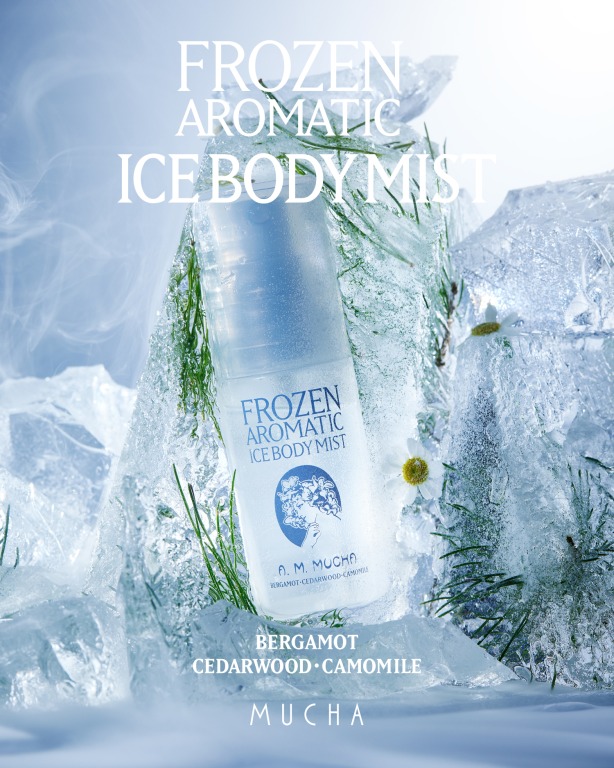 MUCHA、冷感と香りで涼をまとう「アイスボディミスト フローズンアロマティック」発売メイン画像