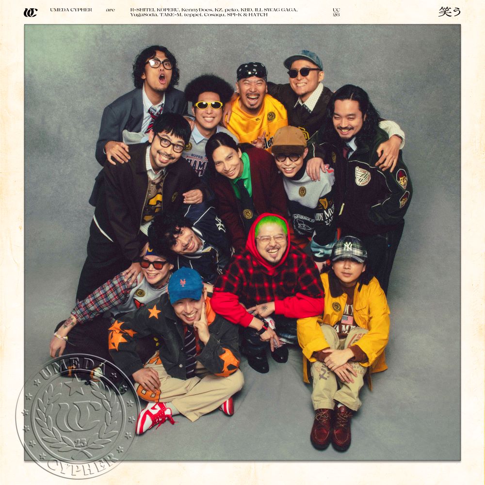 梅田サイファー、新曲「笑う」MV公開｜7月から3年ぶりフルメンバーツアー開催メイン画像