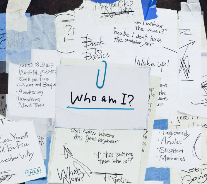 SHE'S『Who am I?』初回限定盤ジャケット写真