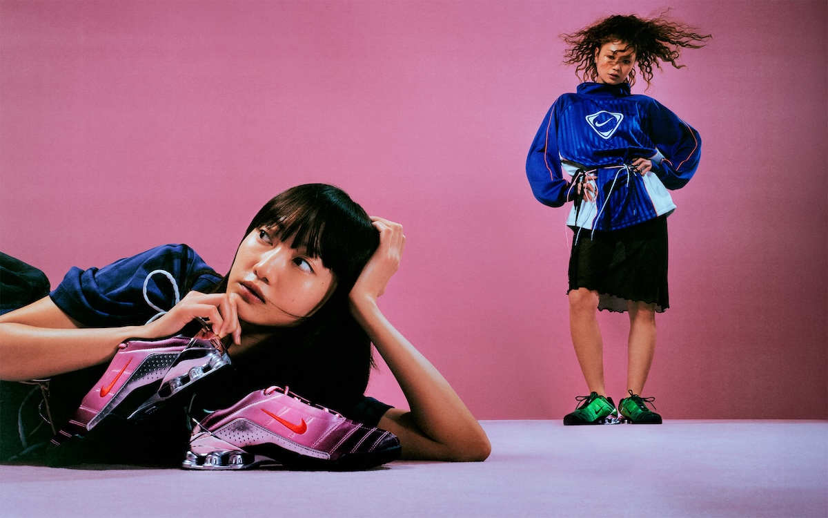 Forget-me-notsとNIKEがコラボ　夏の高揚感をまとった「W NIKE T90 SHOX MAGIA SP FMN」6月13日に発売