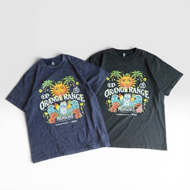 オリオン×ORANGE RANGE 太陽Tシャツ 4,400円(税込)
