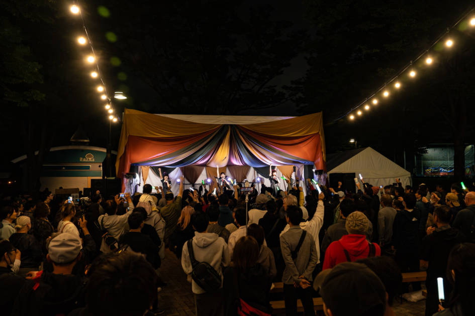 ライブステージの様子