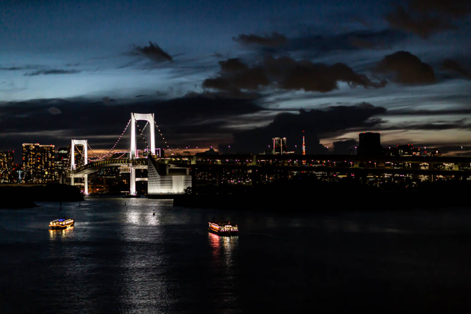 お台場の美しい夜景