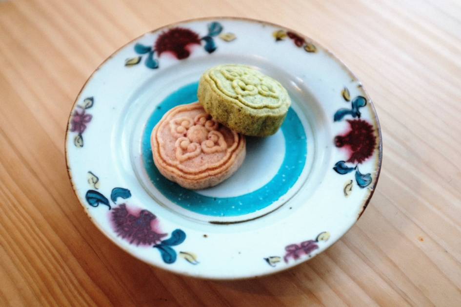 「BONUS TRACK」内の「発酵デパートメント」で販売する「下北月餅」