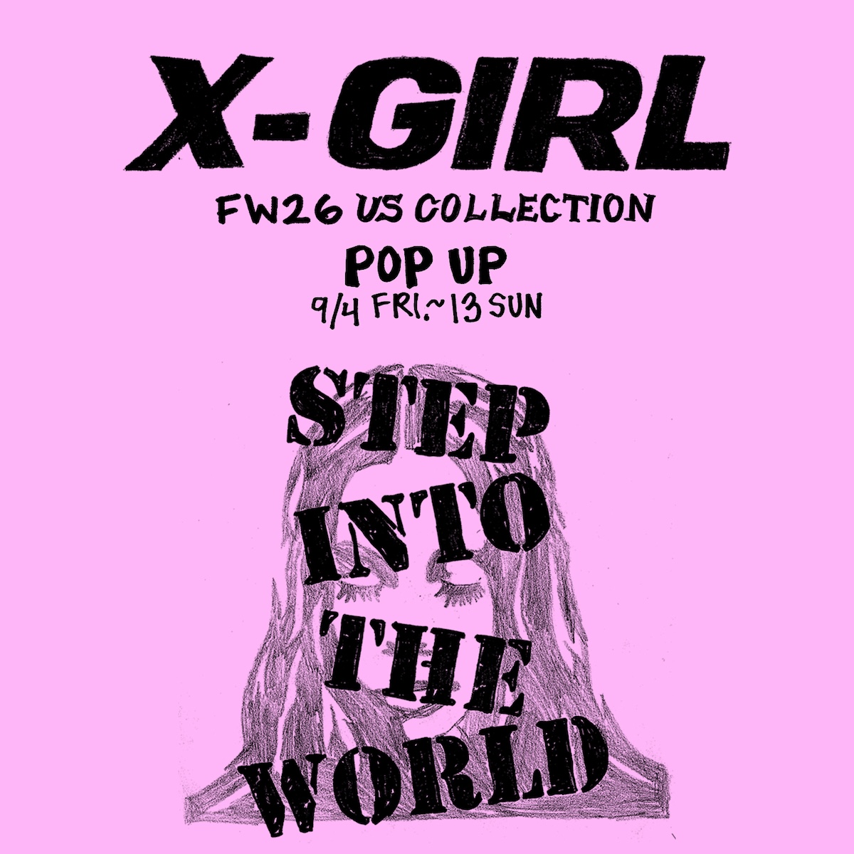 X-girl、アメリカ企画の「US COLLECTION」を日本展開　音楽やUSストリートカルチャーから着想