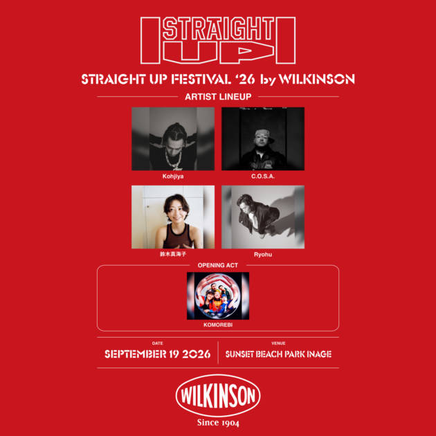 STRAIGHT UP FESTIVAL ’26 by WILKINSON