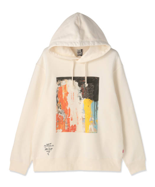 守矢努Painting Collage Art Hoodie　￥14,080(tax in) 