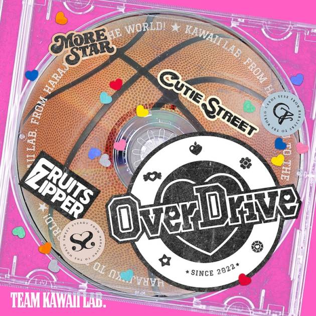 TEAM KAWAII LAB. New Digital Single「Over Drive」